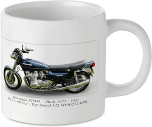 Kawasaki 1000 Motorcycle Motorbike Tea Coffee Mug Ideal Biker Gift Printed UK