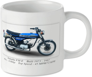 Yamaha FS1-E Motorbike Tea Coffee Mug Ideal Biker Gift Printed UK
