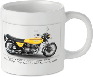 Honda CB400F Four Motorbike Tea Coffee Mug Ideal Biker Gift Printed UK