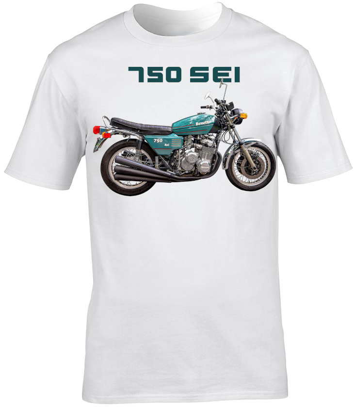 Benelli 750 SEI Motorbike Motorcycle - T-Shirt | Motorbike Specifications