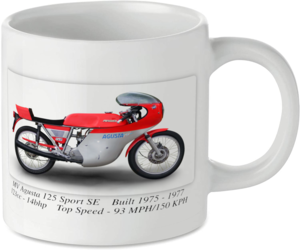 MV Agusta 125 Sport SE Motorbike Tea Coffee Mug Ideal Biker Gift Printed UK