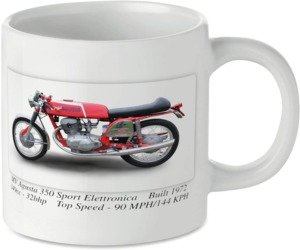 MV Agusta 350 Sport Elettronica Motorbike Tea Coffee Mug Ideal Biker Gift Printed UK