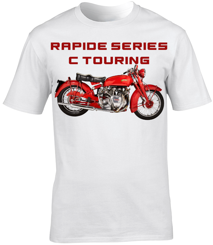 Vincent Rapide Series C Touring Motorbike Motorcycle - T-Shirt
