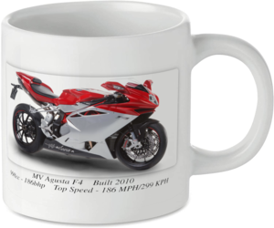 MV Agusta F4 Motorcycle Motorbike Tea Coffee Mug Ideal Biker Gift Printed UK
