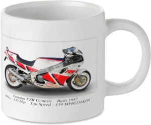 Yamaha FZR Genesis Motorcycle Motorbike Tea Coffee Mug Ideal Biker Gift Printed UK