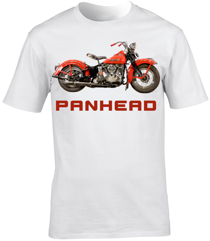 Harley Davidson Panhead Motorbike Motorcycle - T-Shirt