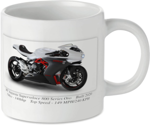 MV Agusta Superveloce 800 Series Oro Motorcycle Motorbike Tea Coffee Mug Ideal Biker Gift Printed UK