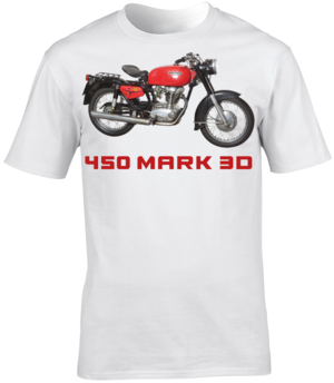 Ducati 450 Mark 3D Motorbike Motorcycle - T-Shirt