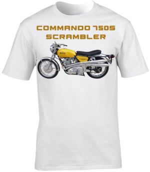 Norton Commando 750S Scrambler Motorbike Motorcycle - T-Shirt