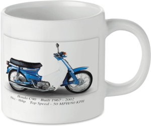 Honda C90 Motorcycle Motorbike Tea Coffee Mug Ideal Biker Gift Printed UK