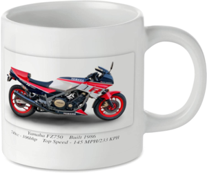 Yamaha FZ750 Motorcycle Motorbike Tea Coffee Mug Ideal Biker Gift Printed UK
