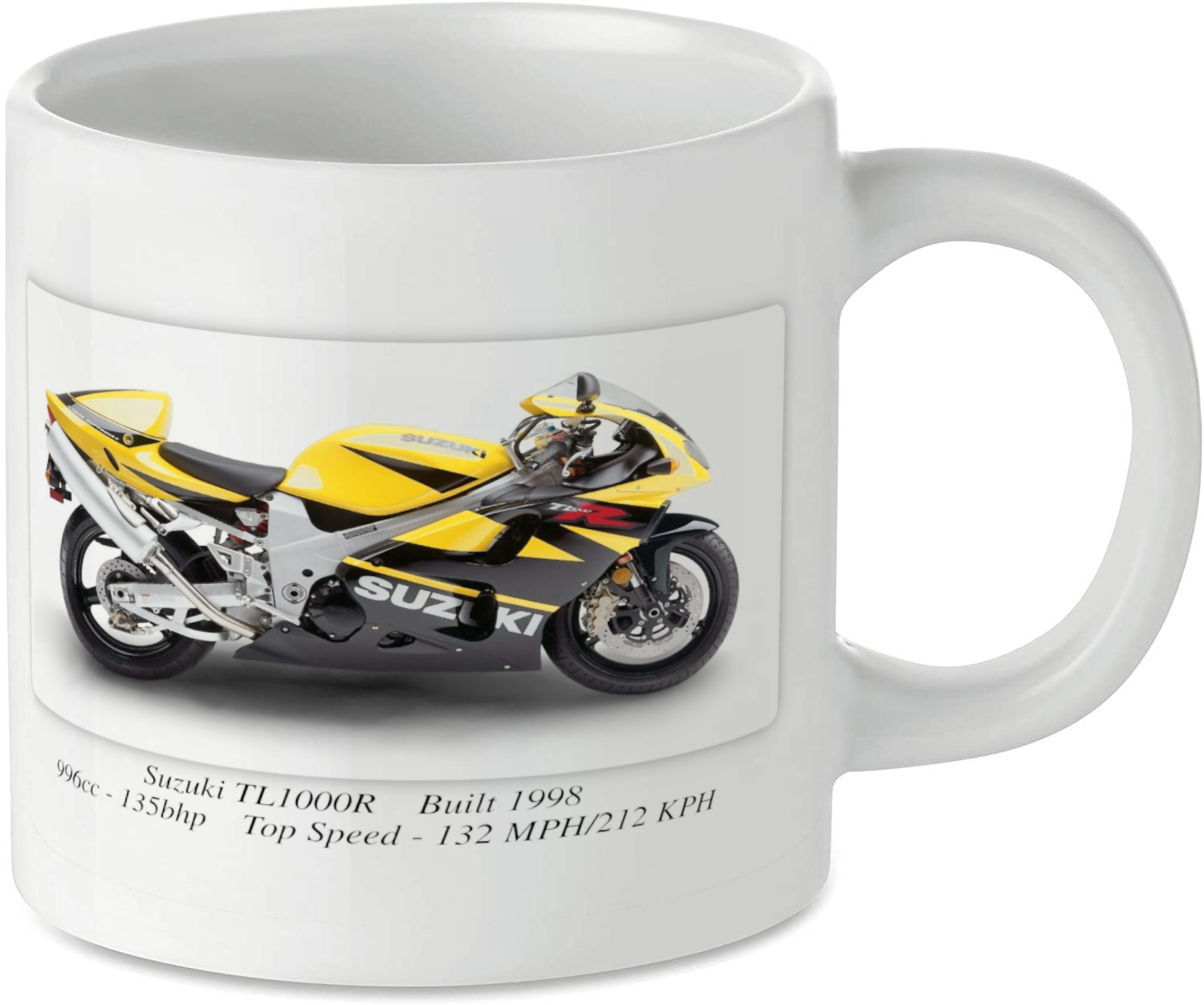 Suzuki TL1000R Motorcycle Motorbike Tea Coffee Mug Ideal Biker Gift Printed UK
