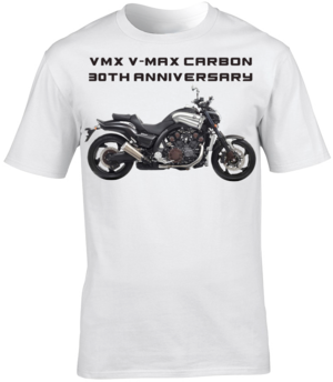 Yamaha VMX V-Max Carbon 30th Anniversary Motorbike Motorcycle - T-Shirt