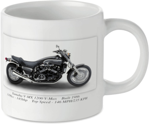 Yamaha 1200 V-Max Motorcycle Motorbike Tea Coffee Mug Ideal Biker Gift Printed UK