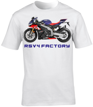 Aprilia RSV4 Factory Motorbike Motorcycle - T-Shirt