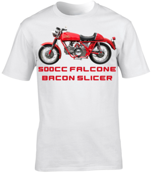 Moto Guzzi 500cc Falcone Bacon Slicer Motorbike Motorcycle - T-Shirt