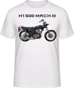 Kawasaki H1 500 Mach III Motorbike Motorcycle - Shirt