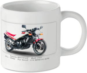 Yamaha RD350 LC Motorbike Motorcycle Tea Coffee Mug Ideal Biker Gift Printed UK