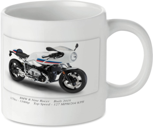 BMW R Nine Racer Motorbike Motorcycle Tea Coffee Mug Ideal Biker Gift Printed UK
