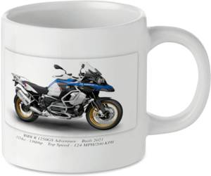 BMW R 1250GS Adventure Motorbike Motorcycle Tea Coffee Mug Ideal Biker Gift Printed UK