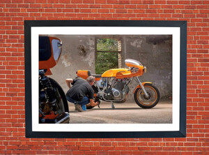 Laverda Jota Motorbike Motorcycle - A4 Size Print Poster