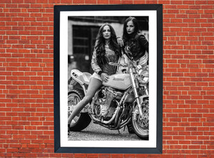 Kawasaki Z1000 Motorbike Motorcycle - A3/A4 Size Print Poster