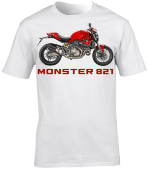 Ducati Monster 821 Motorbike Motorcycle - T-Shirt