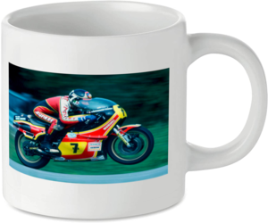 Barry Sheene Dainese Motorcycle Motorbike Tea Coffee Mug Ideal Biker Gift Printed UK