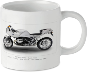 BMW R1200S Motorcycle Motorbike Tea Coffee Mug Ideal Biker Gift Printed UK