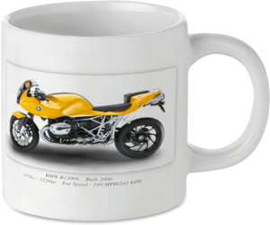 BMW R1200S Motorcycle Motorbike Tea Coffee Mug Ideal Biker Gift Printed UK