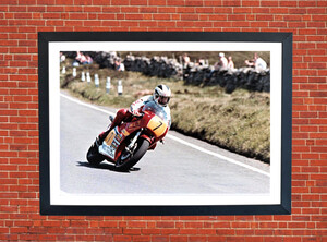 Phil Read - Suzuki RG500 - Isle of Man TT Motorbike Motorcycle - A3/A4 Size Print Poster