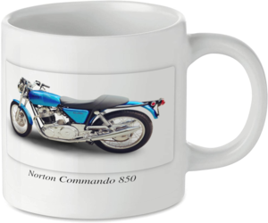 Norton Commando 850 Motorbike Motorcycle Motorbike Tea Coffee Mug Ideal Biker Gift Printed UK
