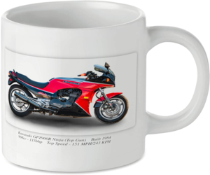 Kawasaki GPZ900R Ninja Motorbike Motorcycle Tea Coffee Mug Ideal Biker Gift Printed UK