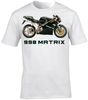 Ducati 998 Matrix Motorbike Motorcycle - T-Shirt