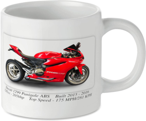 Ducati 1299 Panigale ABS Motorbike Tea Coffee Mug Ideal Biker Gift Printed UK