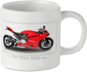 Ducati 959 Panigale Motorbike Motorcycle Tea Coffee Mug Ideal Biker Gift Printed UK