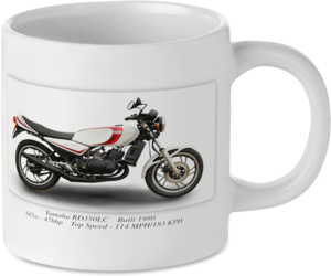 Yamaha RD350LC Motorbike Motorcycle Tea Coffee Mug Ideal Biker Gift Printed UK