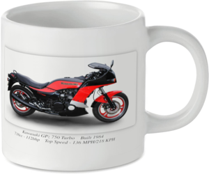Kawasaki GPz 750 Turbo Motorbike Motorcycle Tea Coffee Mug Ideal Biker Gift Printed UK