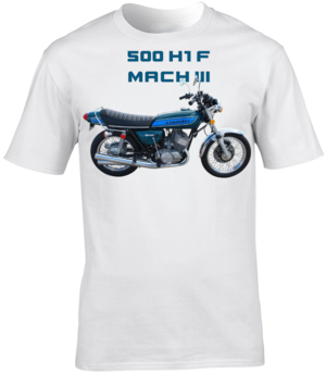 Kawasaki 500 H1 F Mach III Motorbike Motorcycle - T-Shirt