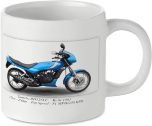 Yamaha RD125LC Motorbike Motorcycle Tea Coffee Mug Ideal Biker Gift Printed UK