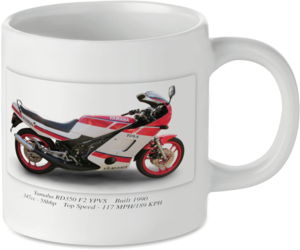 Yamaha RD350 F2 YPVS Motorbike Motorcycle Tea Coffee Mug Ideal Biker Gift Printed UK