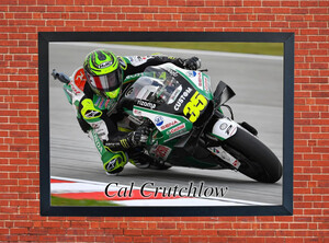Cal Crutchlow Motorbike Motorcycle - A3/A4 Size Print Poster