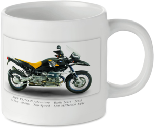 BMW R1150GS Adventure Motorbike Motorcycle Tea Coffee Mug Ideal Biker Gift Printed UK
