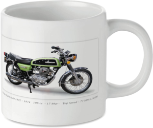 Honda CB200 Motorcycle Motorbike Tea Coffee Mug Ideal Biker Gift Printed UK