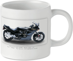 Kawasaki GPZ 400R Motorbike Tea Coffee Mug Ideal Biker Gift Printed UK
