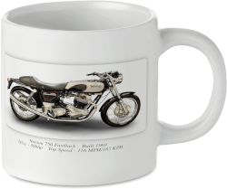 Norton 750 Fastback Motorcycle Motorbike Tea Coffee Mug Ideal Biker Gift Printed UK