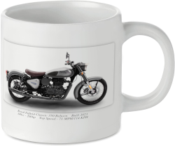 Royal Enfield Classic 350 Reborn Motorcycle Motorbike Tea Coffee Mug Ideal Biker Gift Printed UK