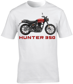 Royal Enfield Hunter 350 Motorbike Motorcycle - T-Shirt