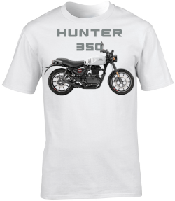 Royal Enfield Hunter 350 Motorbike Motorcycle - T-Shirt