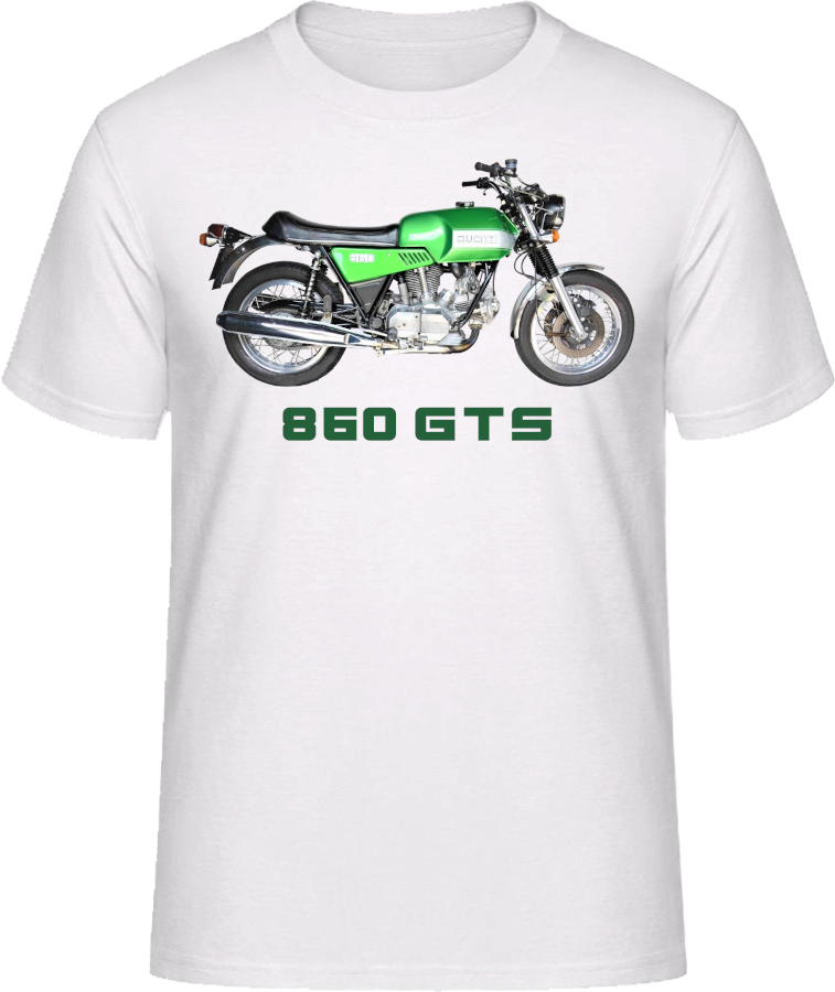 Ducati 860 GTS Motorbike Motorcycle - Shirt